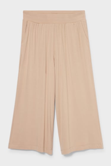 Dames - Basic-culotte - beige