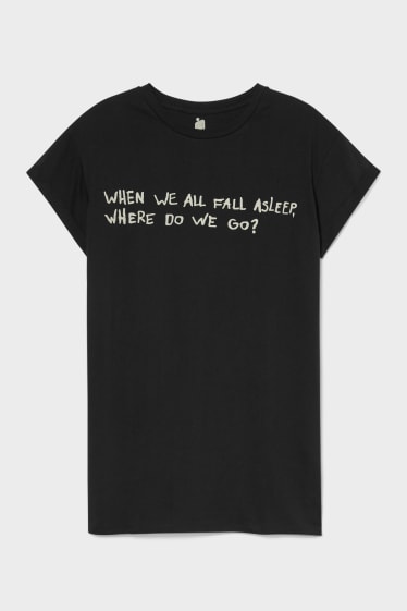 Nastolatki - CLOCKHOUSE - T-shirt - Billie Eilish - czarny