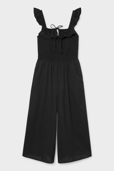 Dames - Jumpsuit - zwart