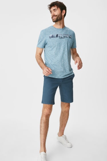 Hommes - Short - bleu foncé