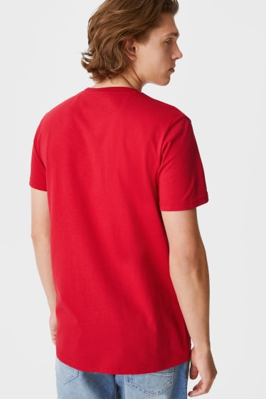 Hombre - CLOCKHOUSE - camiseta - PRIDE - rojo