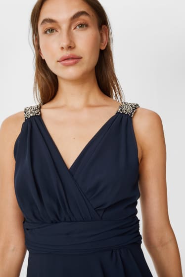 Women - Fit & flare dress - formal - dark blue