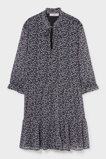 Women - CLOCKHOUSE - dress - floral - dark blue
