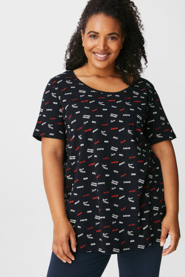 Women - Multipack of 2 - T-shirt - red / dark blue