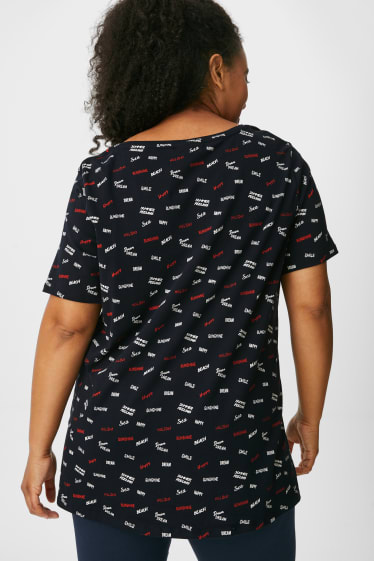 Women - Multipack of 2 - T-shirt - red / dark blue