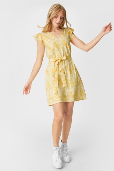 Women - Dress - yellow