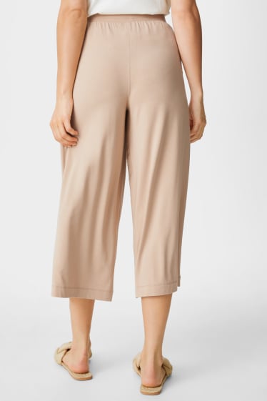 Dames - Basic-culotte - beige