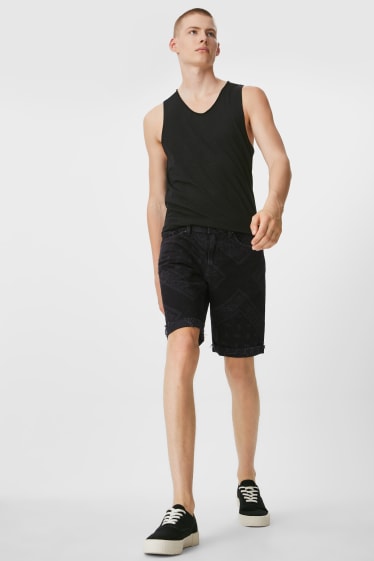 Men - CLOCKHOUSE - bermuda shorts - denim-dark gray