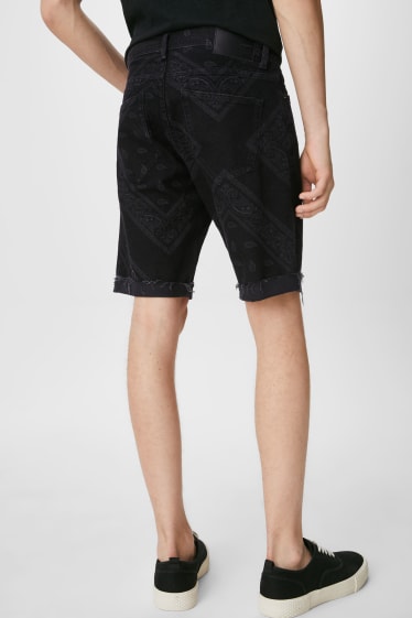 Men - CLOCKHOUSE - bermuda shorts - denim-dark gray