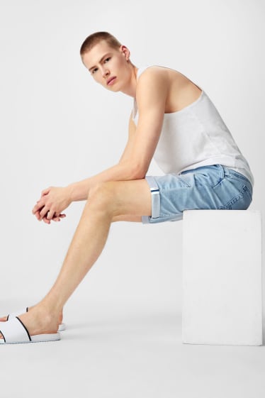 Teens & young adults - CLOCKHOUSE - denim shorts - jog denim - denim-light blue