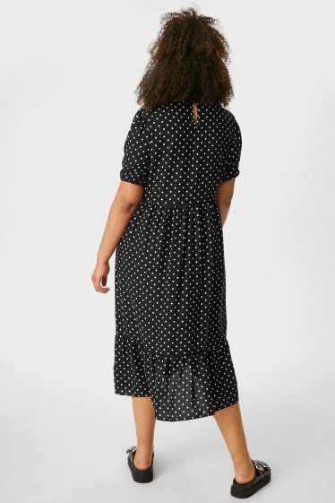 Teens & young adults - CLOCKHOUSE - dress - polka dot - black