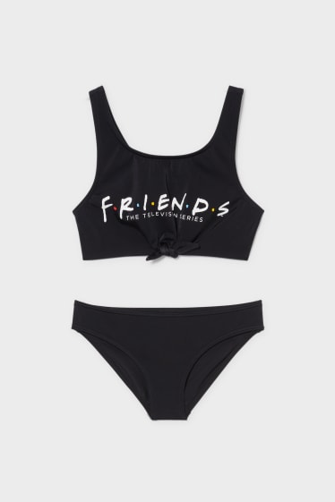 Children - Friends - bikini - 2 piece - black