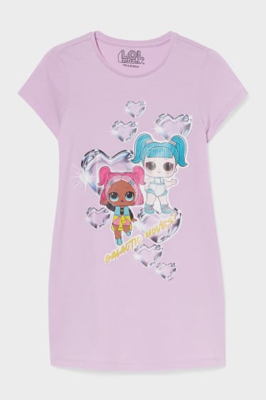 Children - L.O.L. Surprise - nightshirt - light violet
