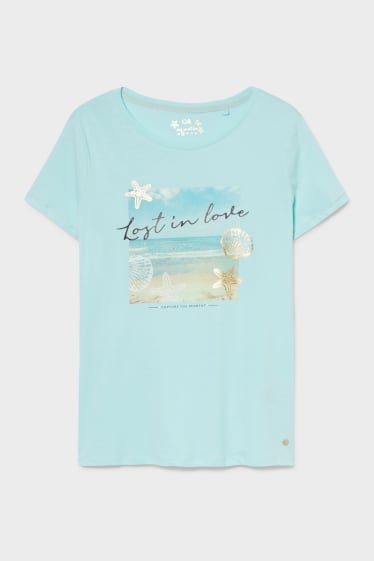 Women - T-shirt - mint green