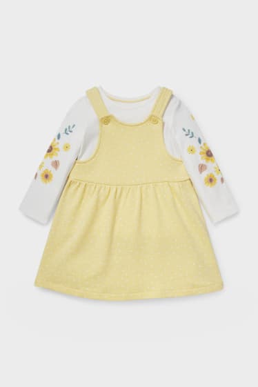 Babys - Baby-Outfit - 2 teilig - gelb
