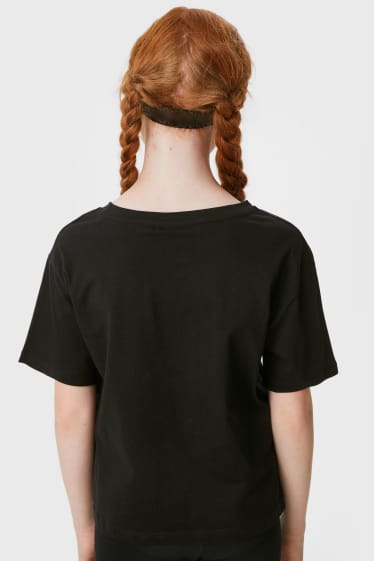 Kinder - NASA - Set - Kurzarmshirt und Haarband - 2 teilig - schwarz