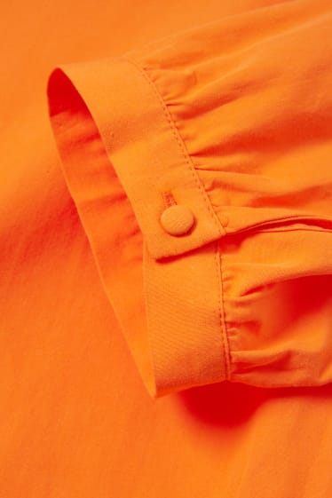 Damen - Kleid - orange