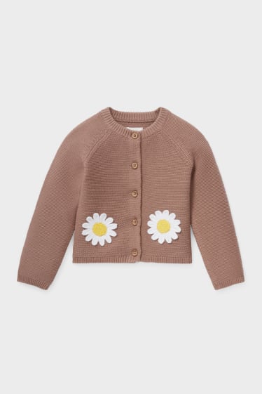 Babies - Baby cardigan - light brown