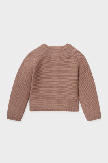 Babies - Baby cardigan - light brown