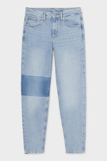 Mujer - Mom jeans - vaqueros - azul claro
