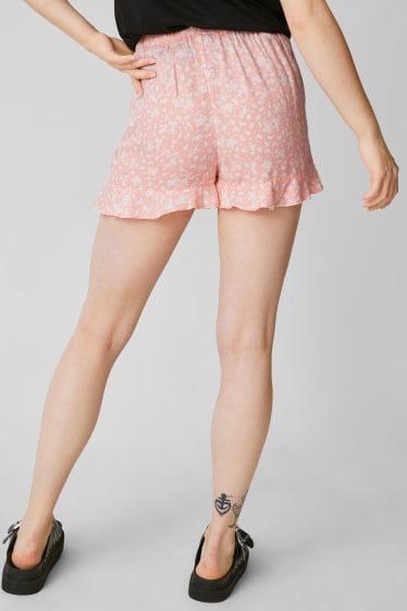 Femei - CLOCKHOUSE - fustă-pantalon - roz