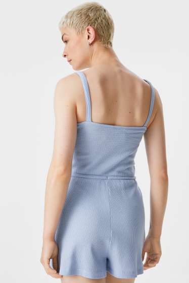 Women - CLOCKHOUSE - playsuit - light blue