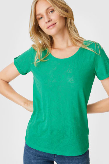 Femmes - T-shirt basique - vert