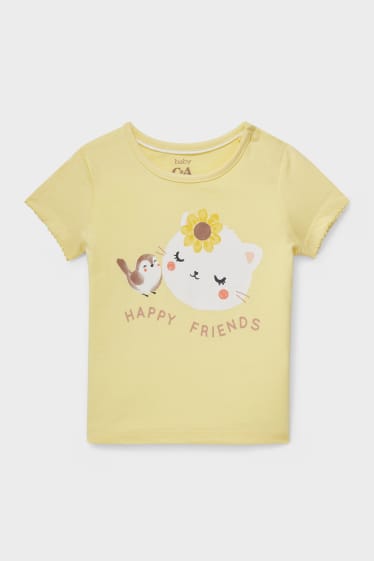 Bébés - T-shirt pour bébé - jaune