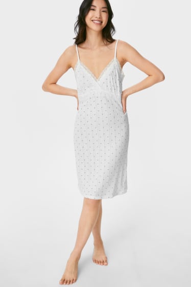 Women - Nightdress - creme