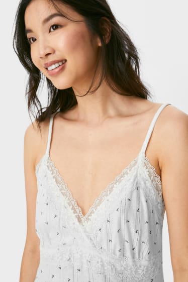 Women - Nightdress - creme