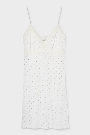 Women - Nightdress - creme
