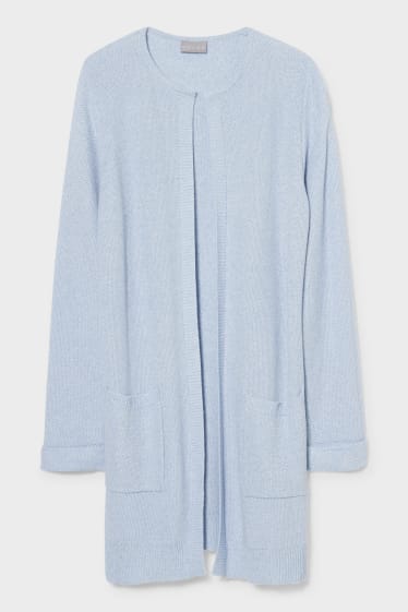 Women - Cardigan - light blue