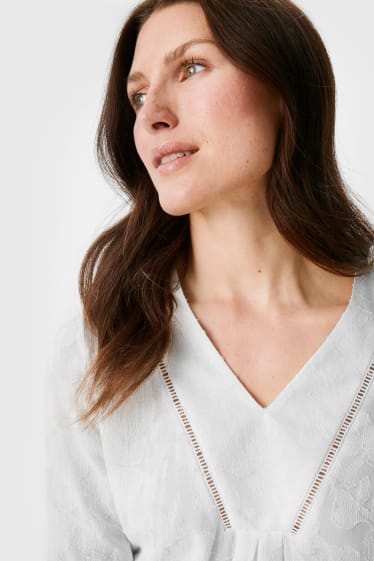 Women - Blouse - white