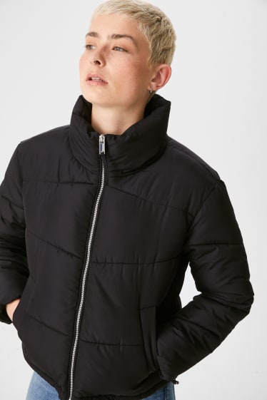 Women - CLOCKHOUSE - quilted jacket - black