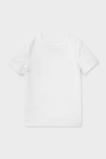 Children Boys - Short sleeve T-shirt - white
