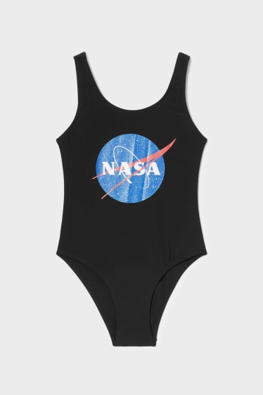 Dzieci - NASA - strój kąpielowy - czarny