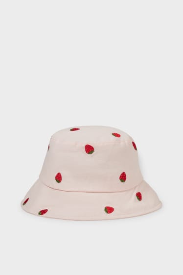 Women - CLOCKHOUSE - hat - embroidered - rose