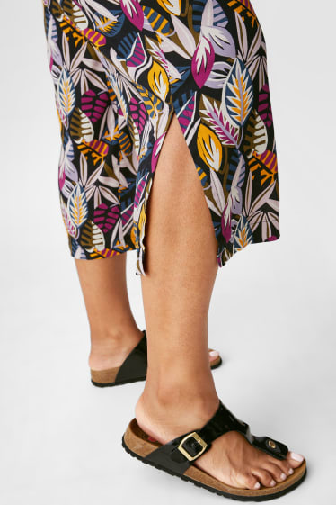 Dámské - Kalhoty culotte - barevná