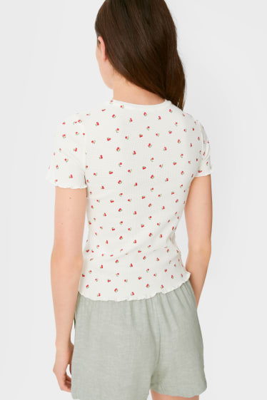 Women - CLOCKHOUSE - T-shirt - cremewhite
