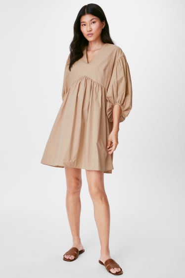 Women - Dress - taupe