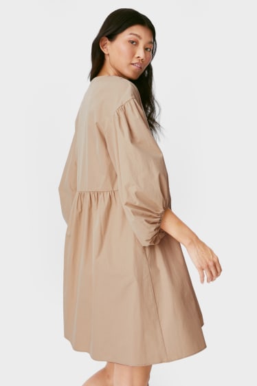 Women - Dress - taupe