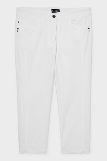 Femmes - Pantalon capri - blanc