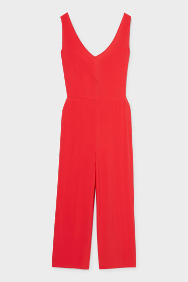 Women - Jumpsuit - red