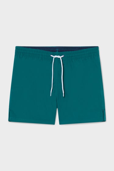 Men - Swim shorts - dark green