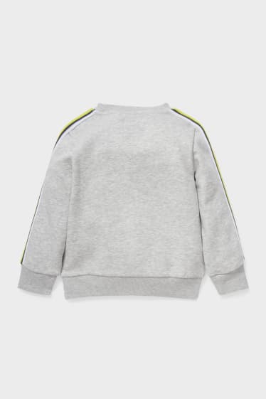 Kinderen - Dino - sweatshirt - licht grijs-mix