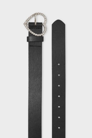 Femmes - CLOCKHOUSE - ceinture - similicuir - noir