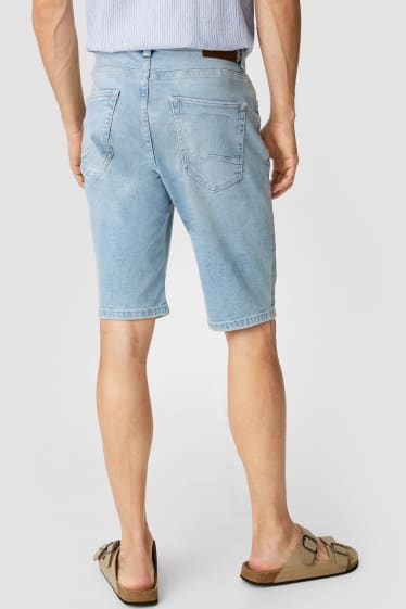 Teens & young adults - CLOCKHOUSE - denim bermuda shorts - denim-light blue