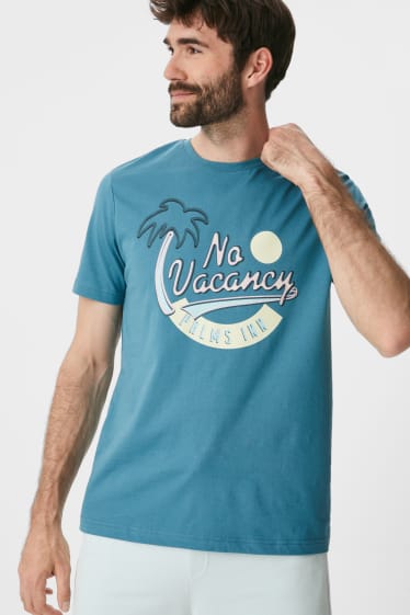 Men - T-shirt - blue
