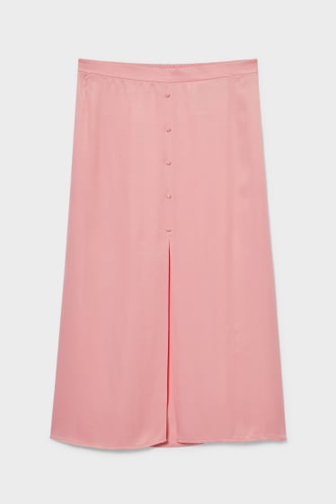 Women - Midi skirt - rose