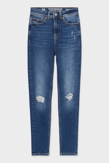 Women - CLOCKHOUSE - skinny jeans - denim-dark blue